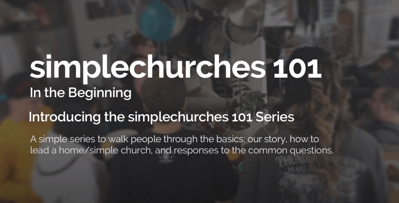 Simple Church 101